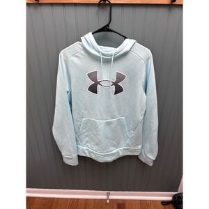 Under Armour Loose Fit Hoodie Light Blue Women's Medium‎ M